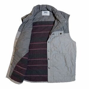 BKE Men's Two-Tone Gray Vest